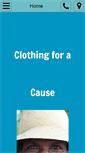 Mobile Screenshot of clothingforacause.com